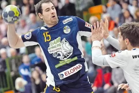 Tore von Kevin Seelos aus dem Rückraum werden die Haßlocher im Abstiegskampf brauchen.