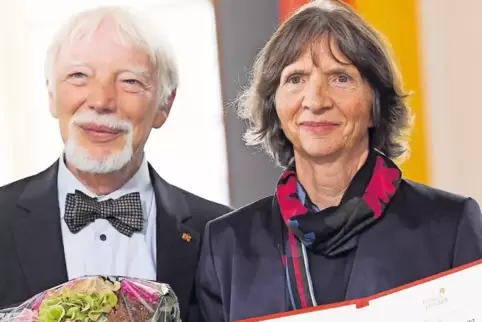Plädierten für europäische Solidarität als Antwort auf zunehmenden Nationalismus: die Friedenspreisträger Jan und Aleida Assmann