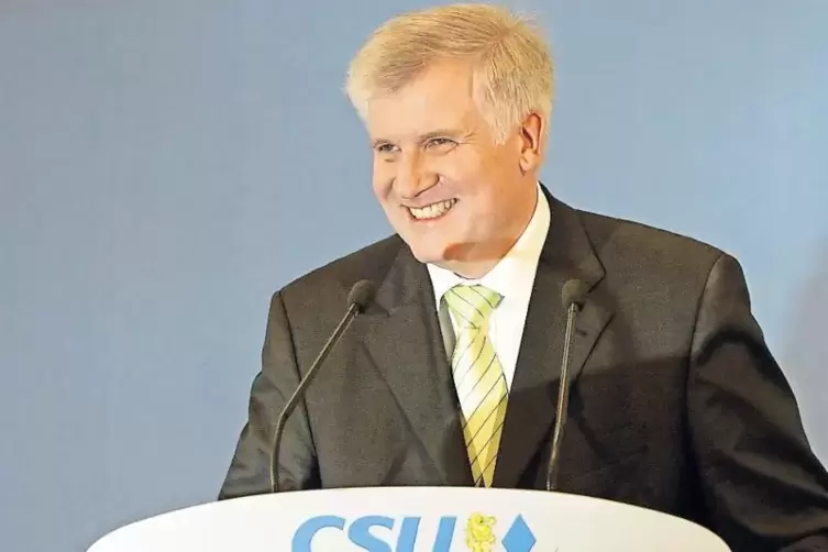 Auf dem Höhepunkt der Macht: Im November 2008 ist Seehofer nicht nur CSU-Vorsitzender, sondern auch bayerischer Ministerpräsiden