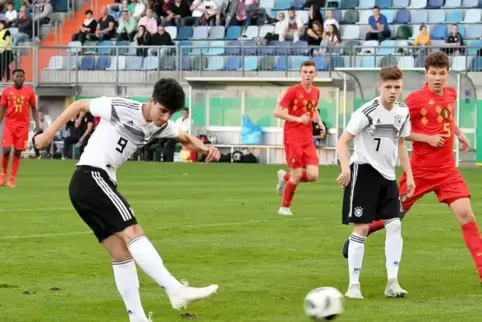 Vor fünf Tagen spielten die U16-Teams von Deutschland und Belgien in Pirmasens, heute kommen die Luxemburger. Foto: Buchholz