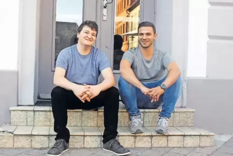 Wollen neue Wege gehen: Spitzenkoch Benjamin Peifer (links) und Weinfachhändler Johannes Lochner.