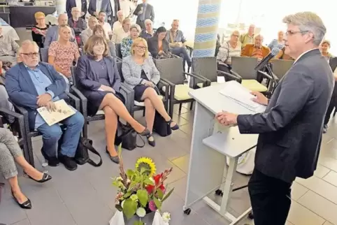 „Das Konkurrenzdenken ist vom Tisch“: DRK-Vorderpfalz-Geschäftsführer Michael Kurz verwies auf den Bund ambulanter Dienste.