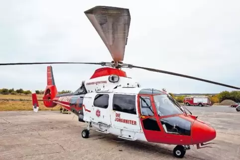 Seit langem gefordert, seit gestern in Betrieb: ein Hubschrauber für Rettungseinsätze in der Westpfalz.