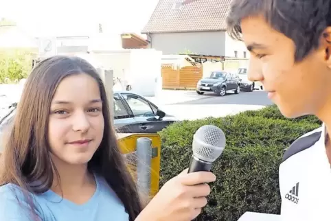 Die Gymnasiastin Lucy Hilz aus dem Zweibrücker Stadtteil Bubenhausen liebt Sport und interessiert sich für Medien.