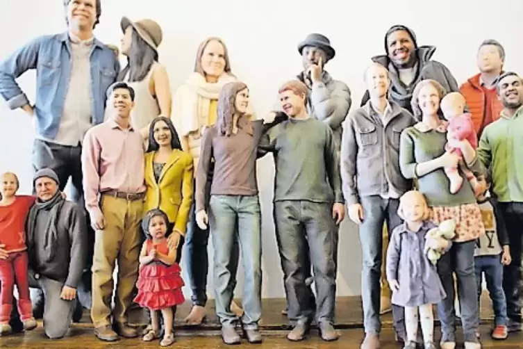 Selfie als Skulptur: Die Firma Doob produziert 3D-Figuren von realen Menschen.