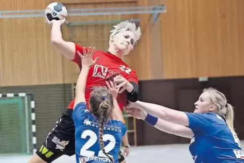 Will mit Waldsee weiter in der Erfolgsspur bleiben: Bea Demski, hier im Spiel gegen Budenheim.