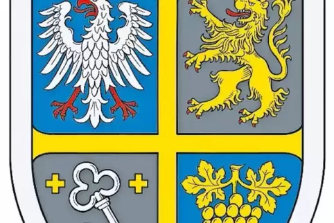 Genehmigt: das Wappen der VG Leiningerland.