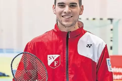 Bestand in diesem Jahr sein Abitur in Kaiserslautern: der Badmintonspieler Felix Hammes.