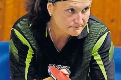 Sands Spitzenspielerin Miriam Zeyer weist inzwischen eine Saisonbilanz von 15:4 Siegen auf.