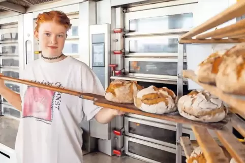 Hat bei De Bäcker Becker in Edenkoben gelernt und macht nun noch eine zweite Ausbildung als Konditorin in Gommersheim: Sarah Roh