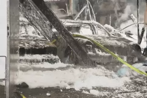 Die Feuerwehr war in der Nacht im Einsatz. Foto: info@crash24 