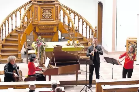 Herbstliches Konzert mit dem Ensemble Flautando.