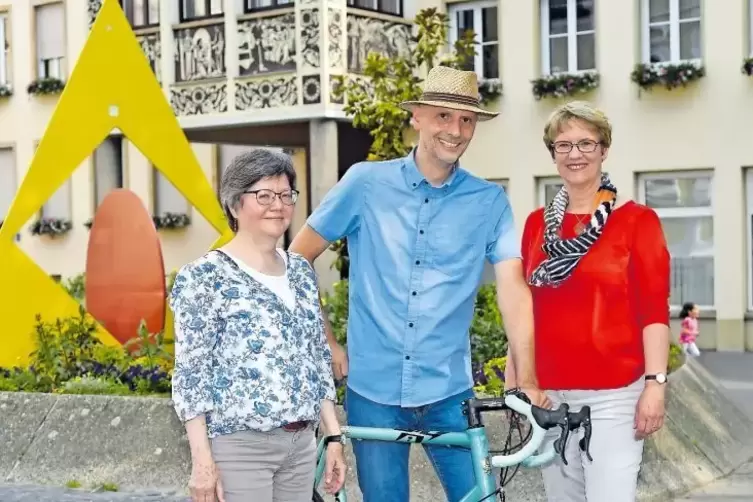 Wollen „das ganze kommunalpolitische Feld beackern“ (von links): Monika Reffert, Bernd Leidig und Gisela Werle-Schneider.