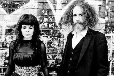 Die Köpfe der Band: Rufus Coates und Jess Smith.