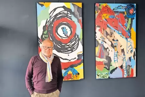 „Vor 65 Jahren habe ich hier Brötchen eingekauft“, erzählt Josef Walch, dessen Vater aus Deidesheim stammte. Jetzt zeigt er in d