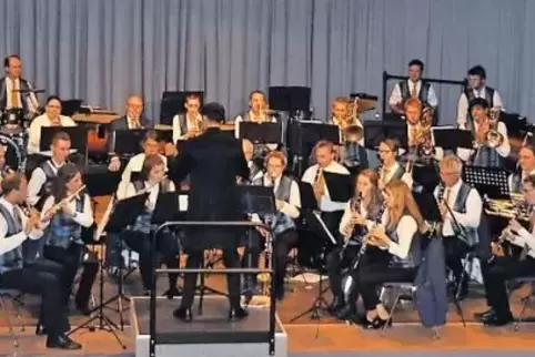 Mit viel Applaus belohnt: der Musikverein Harmonie Dannstadt.