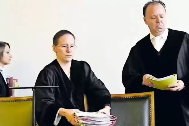Hatten in den vergangenen Monaten mehrere aufwendige Großverfahren zu stemmen: die Richter der Ersten Großen Strafkammer in Fran Hatten in den vergangenen Monaten mehrere aufwendige Großverfahren zu stemmen: die Richter der Ersten Großen Strafkammer in Fran