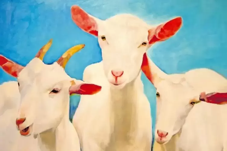Schafe am Nachmittag: „Ladies afternoon“ von Christine Weinmüller.
