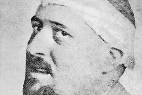 Guillaume Apollinaire, verwundet im März 1916.