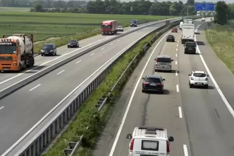 Die Autobahn soll als Rennstrecke missbraucht worden sein. Foto: Bolte