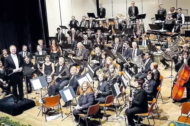 Zu Gast beim Herbstkonzert des Musikvereins Bolanden: das Stadtorchester Schwäbisch Hall, das sinfonische Blasorchester der dort