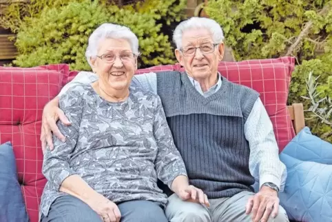 Seit 70 Jahren ein Paar: Esther und Guido Distler.