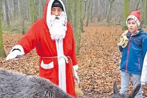 Die Waldweihnacht ist immer für einen guten Zweck.