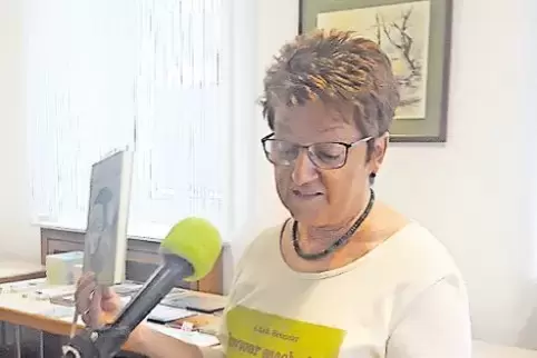 Mitten aus ihrem Leben: Edith Brünnler in Waldsee.