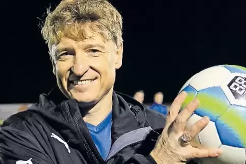 Topspiel gegen Horchheim: FC-C-Trainer Thomas Heuß.