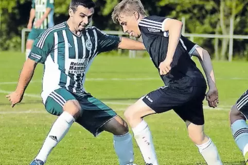 Wieder zurück bei der SG Steinbach II/Börrstadt: Moritz Scheidel (rechts).