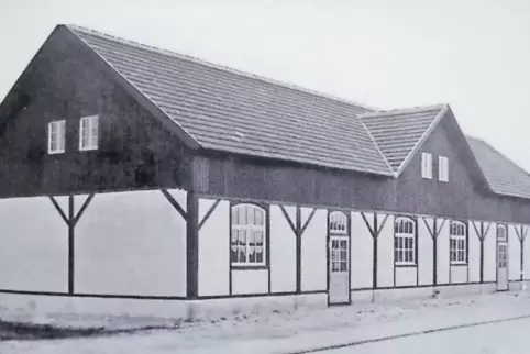 In der Parkstraße stand das erste Vereinsheim der TG 04, es wurde bis Ende der 1920er genutzt.