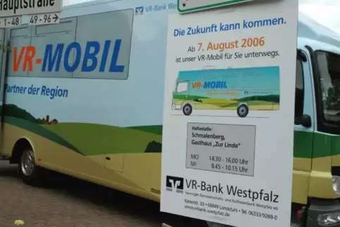 2006 war das VR-Bank-Mobil noch die Zukunft. Zwölf Jahre später hat die Volksbank Kaiserslautern ihren mobilen Service auf dem L