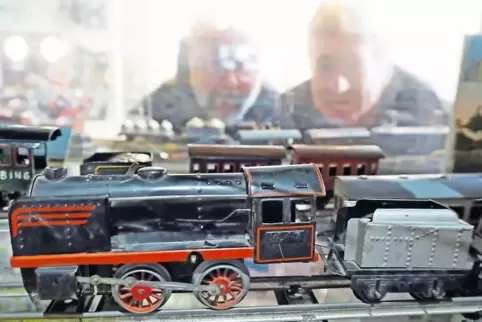 Tsch, tsch, tsch die Eisenbahn: eines der Modelle der Sonderausstellung.