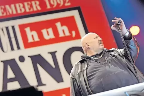 Jürgen Zeltinger 2012 beim Kölner Protestkonzert „Arch huh, Zäng ussenander“ gegen rechte Gewalt.