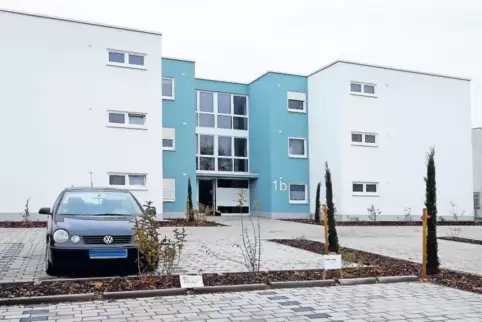 In den Neubau des Kreiswohnungsverbands in Limburgerhof sind im Oktober die Mieter eingezogen.