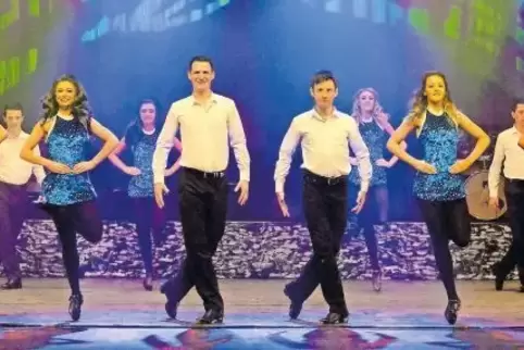 Traditionellen irischen Stepptanz bringen die „Danceperados“ heute in Dahn auf die Bühne.
