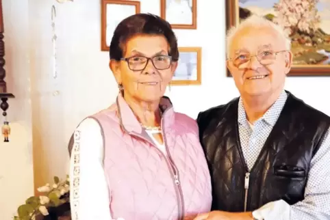 Feiern heute in Rülzheim Diamantene Hochzeit: Hermine und Erhard Kröning.