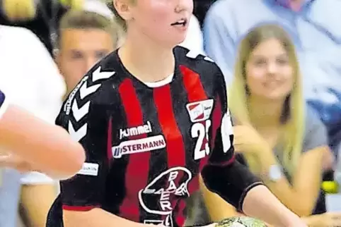 Amelie Berger freut sich über das Vertrauen von Bundestrainer Henk Groener. Bei der EM in Frankreich will sie unbedingt die Haup