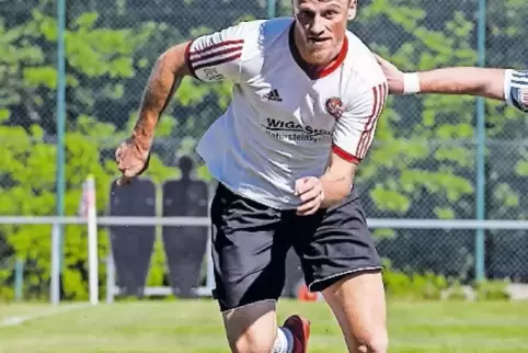 Schon neunmal traf er in der Verbandsliga für Steinwenden: Florian Bicking.