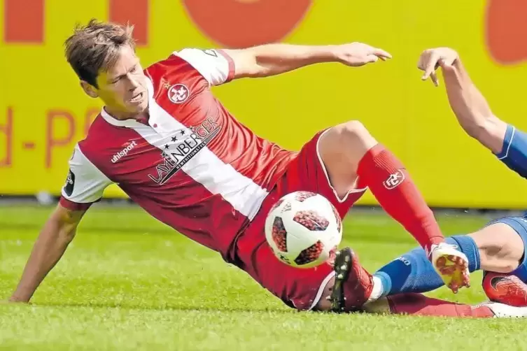 Kämpfen für die Wende: FCK-Mittelfeldspieler Mads Albaek.