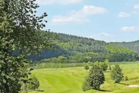 Hat wieder eine Zukunft: der Golfplatz in Waldfischbach.