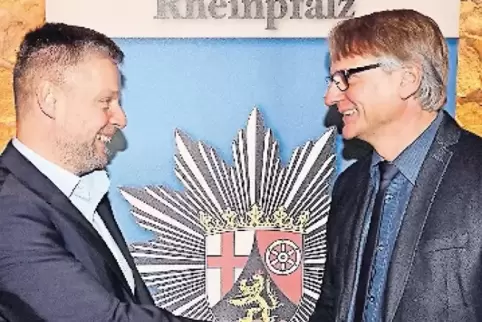 Andreas Heintz (links) folgt auf Jürgen Traub.