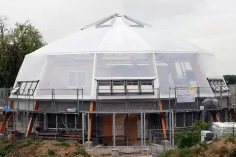 Das Solar-Info-Zentrum in seiner Anfangszeit.  Foto: LM