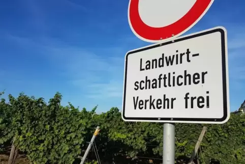 Nicht für alle Verkehrsteilnehmer frei: Feldwege. Symbolfoto: Hartschuh