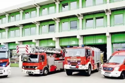 Die im Osten der Stadt Kaiserslautern vorgesehene Feuerwache soll im Wesentlichen mit bereits vorhandenen Fahrzeugen ausgestatte