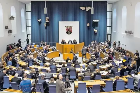Werden heute debattieren, ob sie ab Januar 6735,85 Euro Diäten plus 1280 Euro steuerfreie Pauschale erhalten: die 101 Abgeordnet