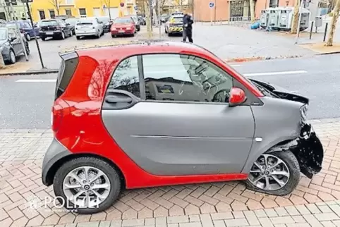Nicht mehr fahrbereit.