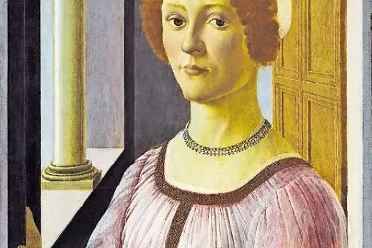 Neuer Blick: Botticellis Frauenbildnis.