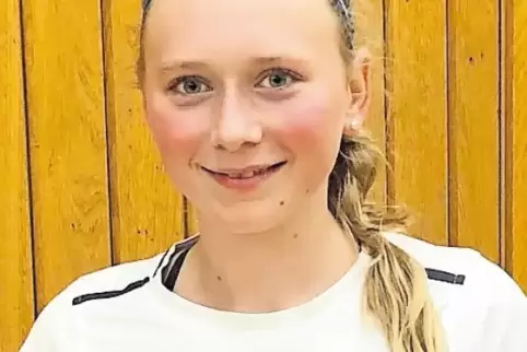 Franziska Schütte tritt als einzige Dürkheimerin in der U15-Auswahl der Mädchen an.