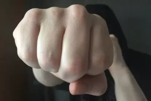 Mit der Faust schlug eine 18-Jährige einem 27-Jährigen ins Gesicht. Foto: skz 
